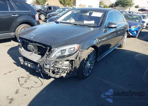 2015 Mercedes-Benz S 550 from USA, damaged, VIN WDDUG8CB0FA111391